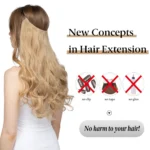 kf-S2eb2db8e648b4e4e9a5648f00104f2bdD-Synthetic-No-Clips-In-Natural-Hair-Extension-Ombre-Black-Blonde-Pink-One-Piece-Long-Wave-Invisible