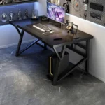 Modern Desktop Gaming Tables Light Luxury Computer Desks Bedroom Desk Simple Office Desk and Chair Set Home Wooden Study Table