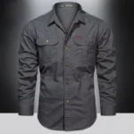 kf-S3f03ece9eec94a3f8790dd1ae2a63951U-2023-Cargo-Shirt-Men-Long-Sleeve-Casual-Cotton-Shirts-High-Quality-Camisa-Militar-Overshirt-Brand-Clothing