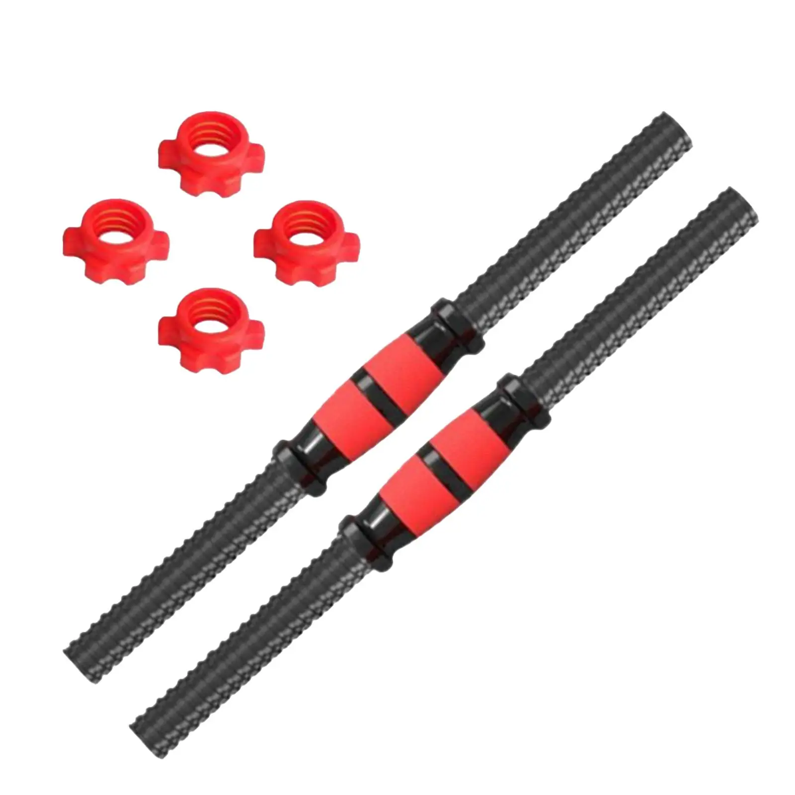 2 Pieces Dumbbell Rod Durable Steel Comfortable Dumbellsweights Set for Gym 2 Pieces Dumbbell Rod Durable Steel Comfortable Dumbellsweights Set for Gym