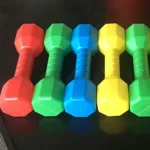 Outdoor Hand Gym Education Weights Ergonomic 2pcs/set Exercise Sports Fun Home Dumbbells Children Fitness Equipment Early