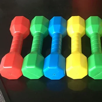 Outdoor Hand Gym Education Weights Ergonomic 2pcs/set Exercise Sports Fun Home Dumbbells Children Fitness Equipment Early