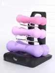 Small dumbbells women children's barbell solid cast iron fitness jumping yoga arm muscle home exercise equipment dipping