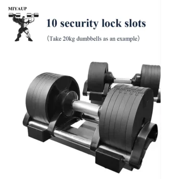 MIYAUP-Cast Iron Weight Adjustable Dumbbells, Commercial, Hot Selling, Foreign Trade