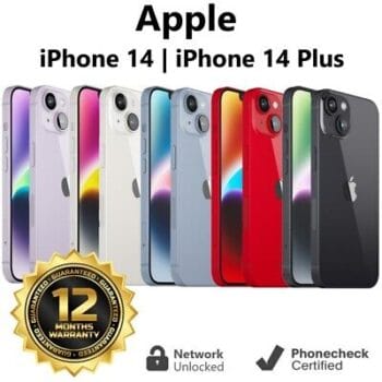 Apple iPhone 14 | 14 Plus - 128GB | 256GB | 512GB (Unlocked) Smartphone