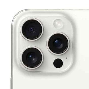 Apple iPhone 15 Pro Max A2849 AT&T Only 256GB White Titanium Good