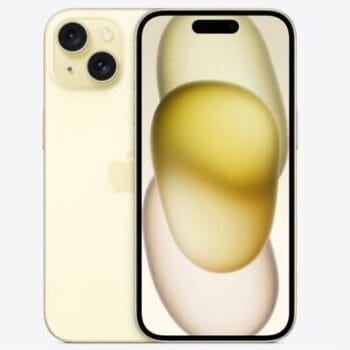 Apple iPhone 15 512GB Yellow Unlocked Excellent Condition - New Battery