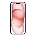 Apple Unlocked Pink iPhone 15 with 61 Inch OLED Display and 256GB Storage