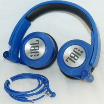 JBL Synchros E30 DARK BLUE Stereo Headphones w/Mic for iPhone/iPad/Galaxy Phone