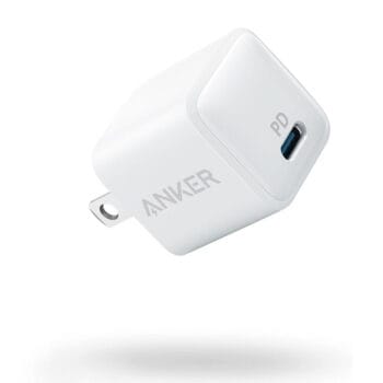 Anker USB-C Wall Charger Adapter 20W Power Delivery Charging for iPhone 13/12/11