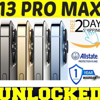Apple iPhone 13 PRO MAX 128GB 256GB 512GB 1TB (FACTORY UNLOCKED) ✤EXCELLENT✤
