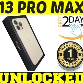 Apple iPhone 13 Pro Max - 128GB 256GB 512GB - All Colors - Very Good Condition