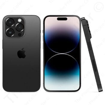 Apple iPhone 14 Pro 6.1" 128GB Unlocked 48MP GPS NFC eSIM 5G LTE Space Black