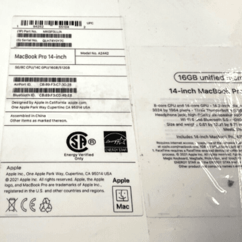 Apple MacBook Pro 14.2 M1 Pro 8/14-Core 16GB 512GB Space Gray MKGP3LL/A WARRANTY