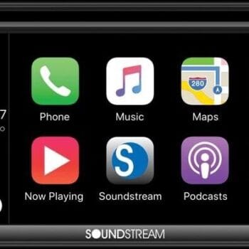 SOUNDSTREAM VRCP65 6.2" DVD CD BLUETOOTH iPHONE APPLE CAR PLAY SIRIUS XM STEREO