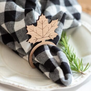 Fall Napkin Ring, Thanksgiving Decor, Fall Table Decor, Fall Tablescape, Fall Tabletop, Holiday Napkin Ring, Custom Place Setting