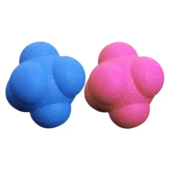 7cm Reaction Ball Hexagonal Agility Ball for Towards Training of Hand-Eyereaction and Agility Coordination Reflex Exercise