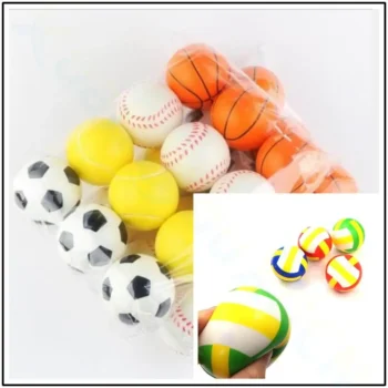 6pcs soft toy popular basketball volleyball kids sports Stress Relief Decor Foam toys Ball