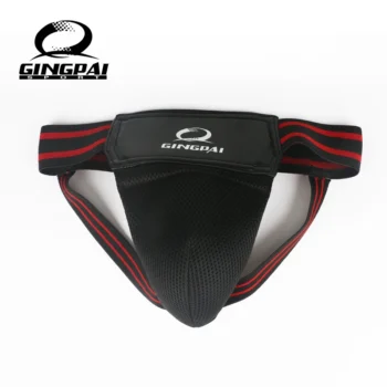Hot Sale Adult Male Red MMA Crotch Protector TKD Karate Groin Guard Child Men Groin Protector Kick Boxing Protection Jockstrap