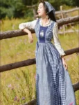 Lolita Dress European Retro Pastoral Style Costume Girl Palace Princess Dress