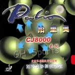 Palio CJ8000 Pips In Table Tennis Rubber With Sponge 40-42 Degrees Ping Pong Rubber for Tennis Table Racket