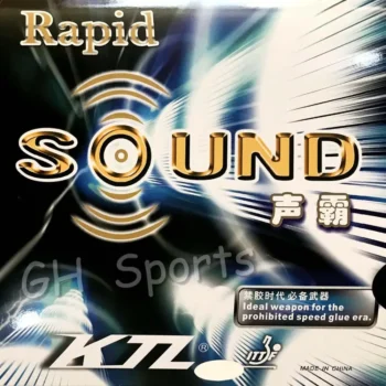 KTL Rapid SOUND (Rapid-SOUND) Pips-In Table Tennis (PingPong) Rubber With Sponge