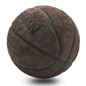 Size 7 Soft Cowhide Texture Suede Basketball Wear-resistant Ball Anti Slip Anti Slip Indoor and Outdoor Specialized Basketball