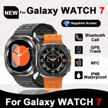 New Galaxy Smart Watch 7 Ultra Men AMOLED Screen Multi-Function Sports Fitness Tracker Health Women smart watch for Samsung 2024