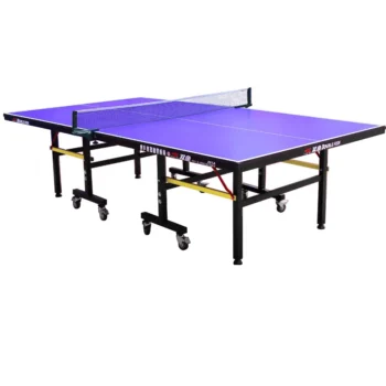 National Standard Hot Sale Double Fish 233 Foldable Mobile Table Tennis Table Pingpong Table
