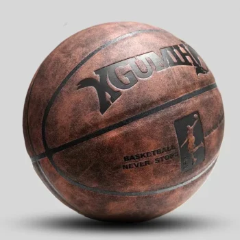 Official Size 7 Cowhide Texture High Quality Basketball Ball Outdoor Indoor Game Training Men and Women Basketball Match
