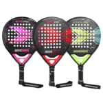 Carbon Composite Padel Rackets for Men Women, Professional Tennis Racket, Beginners Rackets, Tenis De Racquet without Cover Bag