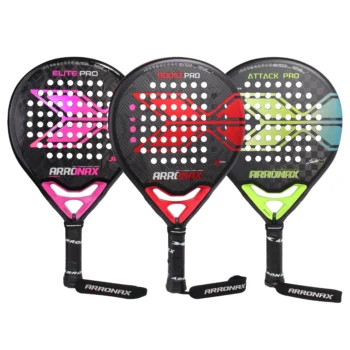 Carbon Composite Padel Rackets for Men Women, Professional Tennis Racket, Beginners Rackets, Tenis De Racquet without Cover Bag
