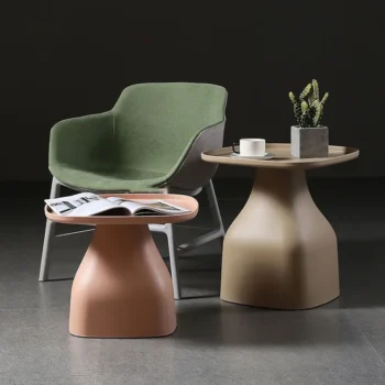 Salon Low Table Desk Corner End Tables Round Dining Wooden Hall Coffee Modern Dressing Middle Hospitality Tavolo Simple Mini