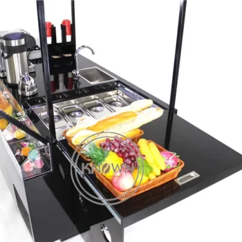 Fast food ice cream fruits bicycle bike cargo tricycle bike street food cart