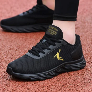 Hot Sale Running Shoes Men Mesh Breathable Men's Running Sneakers Lightweight Outdoor Trainers Sports Shoes Men Walking Tennis