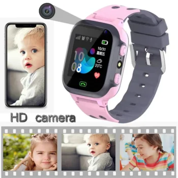 Kids Smart Watch Call Watches SIM Card Location Tracker SOS Waterproof Smartwatch For Children Touch Screen Watch IOS Android