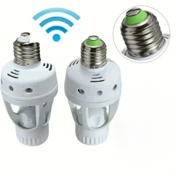 E27 PIR Induction Light Socket Smart Motion Sensor Bulb Holder Ampoule LED Lamp Base Converter For Home Automation Lights Socket