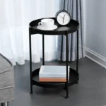 kf-S2aeceffbc18340e781c6602f2c1c9f0az-2-Tier-Round-Side-Table-End-Table-Metal-Sofa-Coffee-Table-Small-Folding-Table-Living-Room