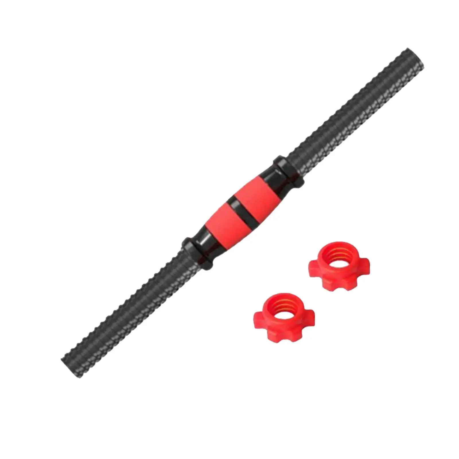 Dumbbells Rod Adjustable Portable Barbell Lifting Easy to Install Dumbbells Set
