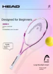 HEAD Tennis Racket Beginners All Carbon Belt Rebound Tennis Training Set