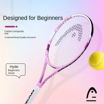 HEAD Tennis Racket Beginners All Carbon Belt Rebound Tennis Training Set