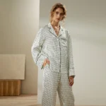 kf-Sa04d7dc682db495cb3159fa103c58b36I-LILYSILK-Silk-Women-Pajama-Set-19-Momme-Lapel-collar-Pearl-Button-Up-Elastic-Waistband-Sleepwear-for