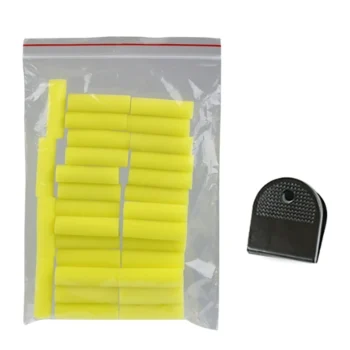 652D Table Tennis Racket Sponge Wipe Cleaning Brush Cylinder Shape Sponge Brush for Water-Base Table Tennis Glues Racket Tool