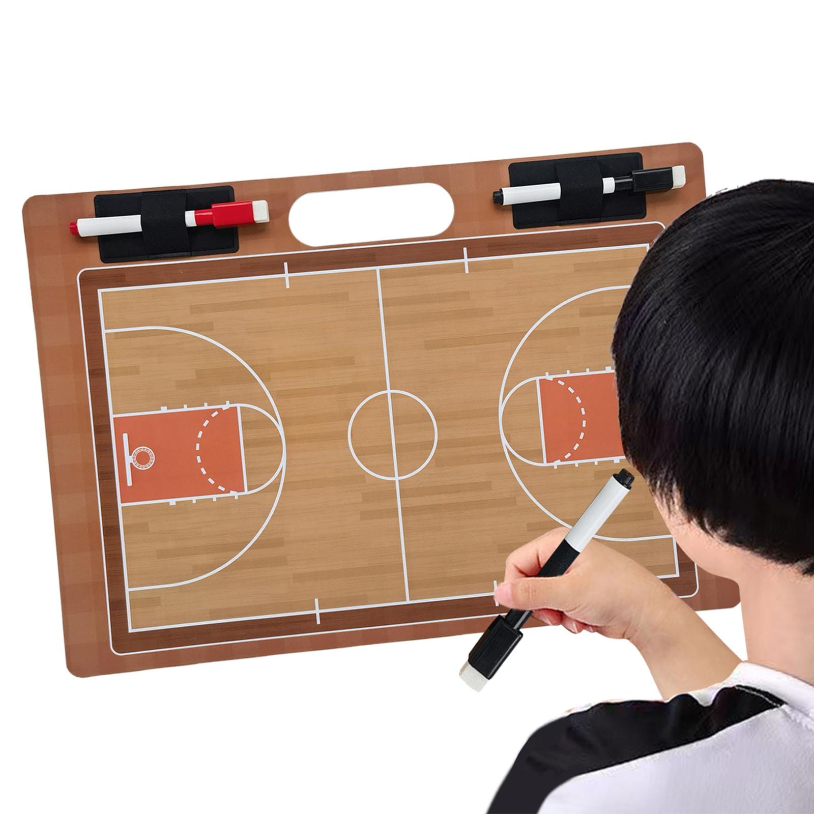 Basketball Coaching Boards Dry Erase Coaches Board Basket Ball Clipboard for Practice