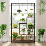 kf-S8b5e67a1a87d432d949f07578e772301n-Tribesigns-5-Tiers-Tall-Indoor-Plant-Stand-70-9-inches-Large-Metal-Plant-Shelf-with-10