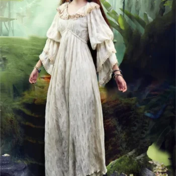 European Vintage Court Style Dress Autumn and Winter Women's Clothing