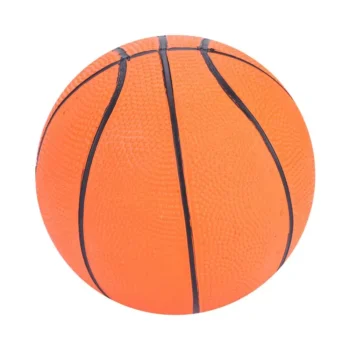 13cm Mini Size 1 Safe Rubber Basketball for Children - Indoor/Outdoor Inflatable Kids Sports Equipment