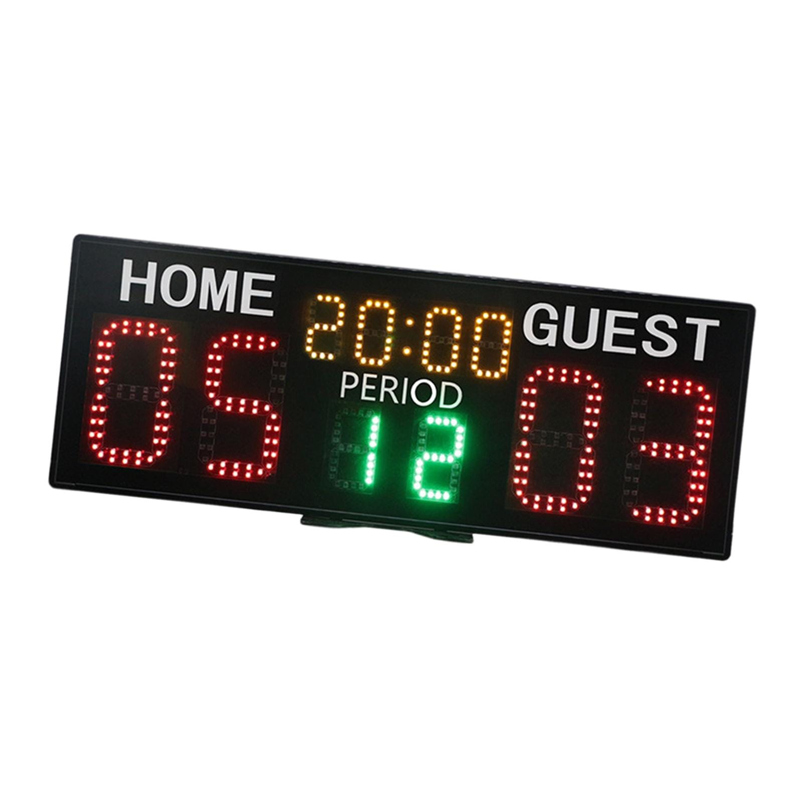 Electronic Scoreboard Countdown Timer & Score Home Guest Portable Score Clock for Basketball Volleyball Baseball Soccer Softball