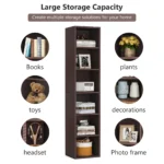 kf-Sdb2d151f107840e79a2aade7ea4b11f7B-Tribesigns-70-9-Inch-Tall-Narrow-Bookcase-Rustic-Corner-Bookcase-with-Storage-6-Tier-Cube-Display