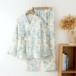 kf-S90b52e8302cb42f683c74253ebf09decd-Winter-Pajamas-For-Women-Cotton-National-Four-Seasons-Gauze-Sleepwear-Long-Sleeve-Trousers-Sets-Japanese-Kimono